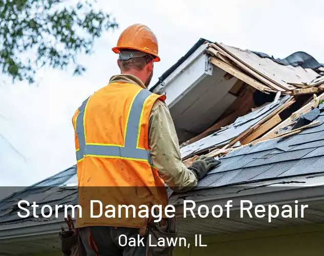  Storm Damage Roof Repair Oak Lawn, IL